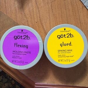 Last 2 got2b glued styling hair products new